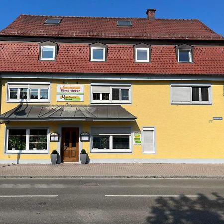 Hotel Restaurant Buergerstuben Altenstadt  Zewnętrze zdjęcie